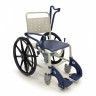 Кресло-коляска с санитарным оснащением MET RANKO (20133) Синий