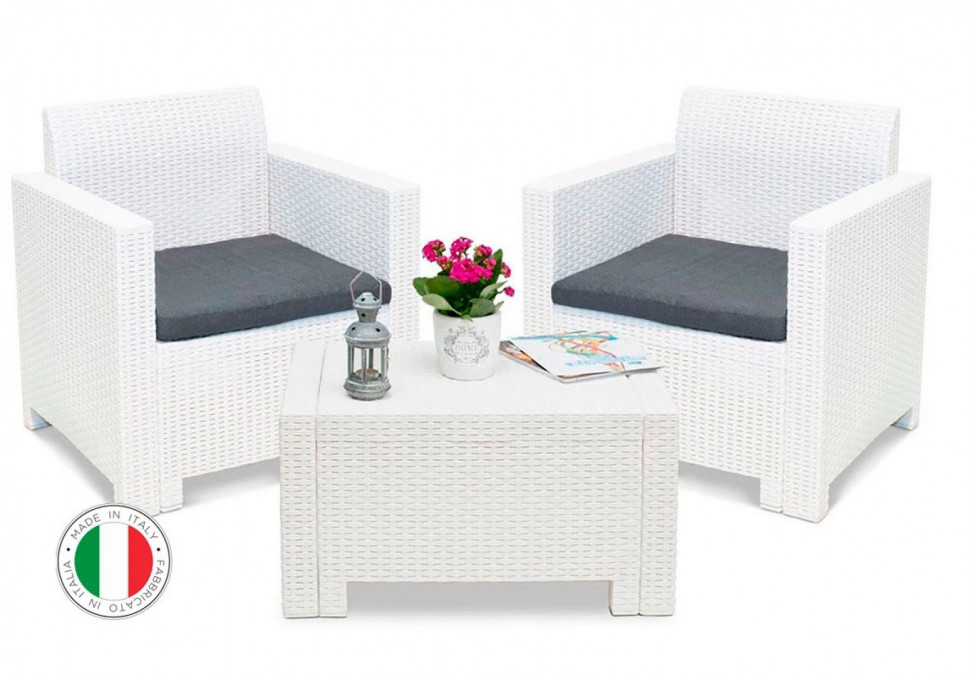 Комплект мебели NEBRASKA TERRACE Set (стол, 2 кресла) Комплект мебели NEBRASKA TERRACE Set (стол, 2 кресла)