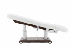 Массажный стол электрический MED-MOS ММКМ-2 (КО-159.1Д) белый, с подогревом ложа (S)